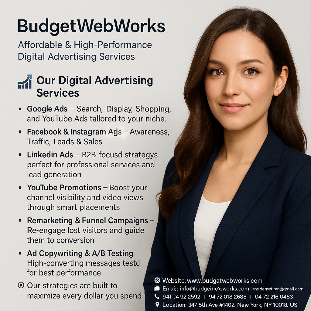BudgetWebWorks: Affordable & High-Performance Digital Advertising Services